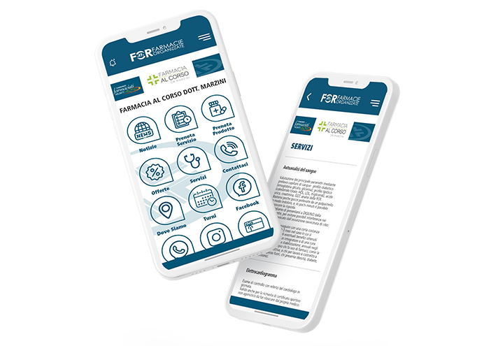 Telefoni con app FOR